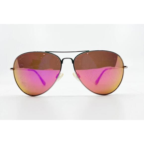 Maui Jim Mavericks Sunglasses Frame Silver mj-264-16r 61-14-137 7616